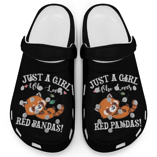 Red Panda Clogs