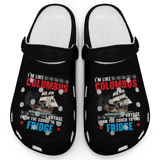 Christopher Columbus Italian American Columbus Day Clogs