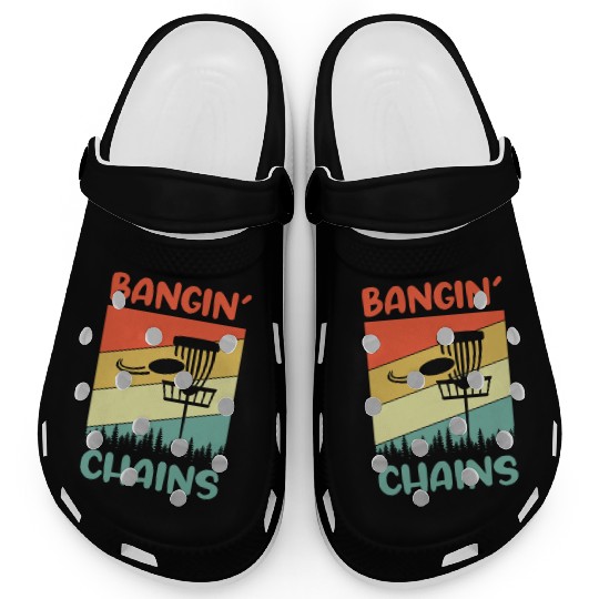 bangin chains disc golf nostalgia Clogs