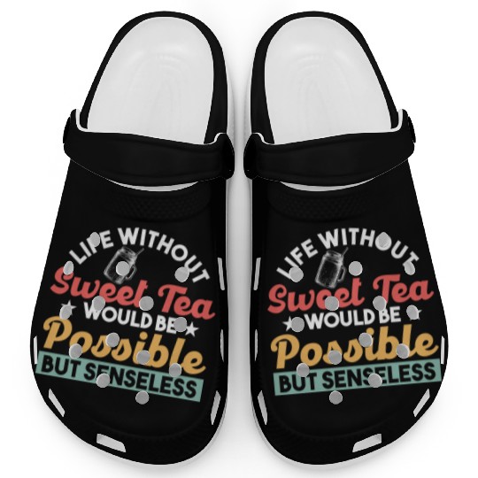 Southern Country Ice Tea Tea Lover Sweet Tea Clogs
