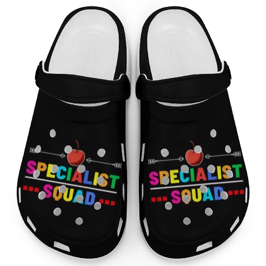 Specialist Squad Teacher Team Back To School cool Clogs