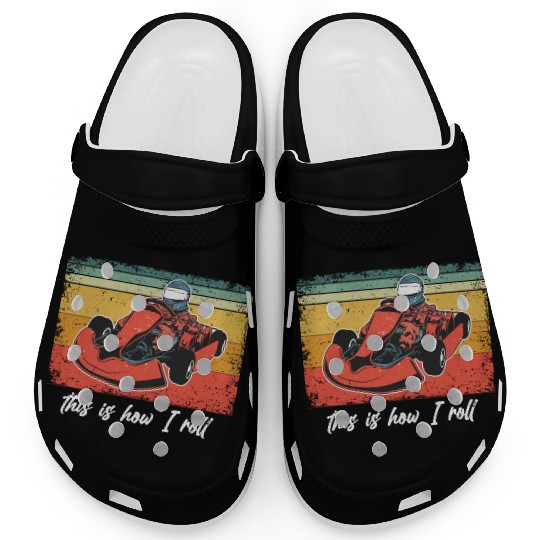 Vintage This is how I Roll Kart Racing | Go Kart Clogs