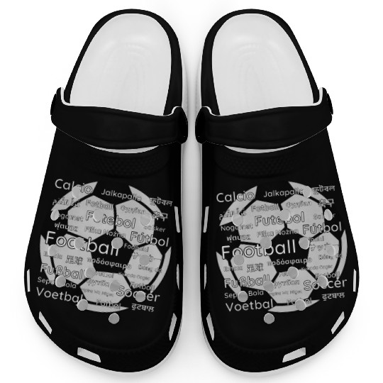 I Love Football Clogs