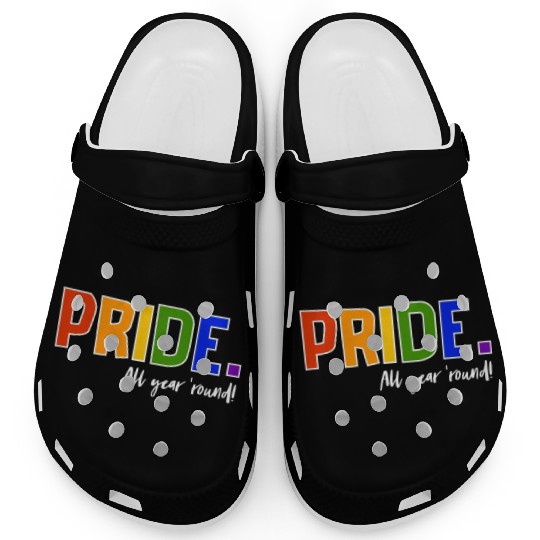 Pride LGBT Love wins, we are queer and proud Clogs
