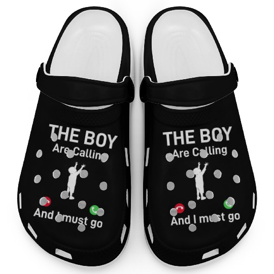 Father's Day Funny Daddy - The Boy Is Calling And Clogs