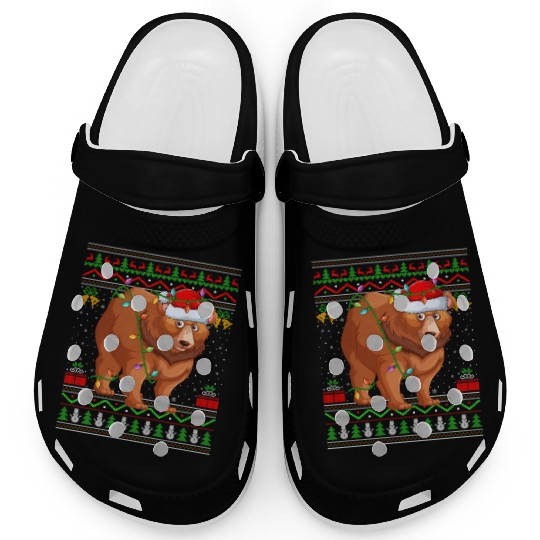 Bear Animal Ugly Grizzly Bear Clogs