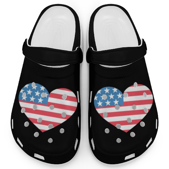 Heart America Clogs