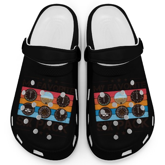 Pilot Aviation Airline Pilot Instruts Clogs