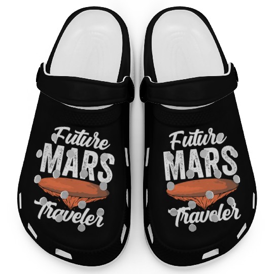 Future Mars Traveler Explorer Planet Space Clogs