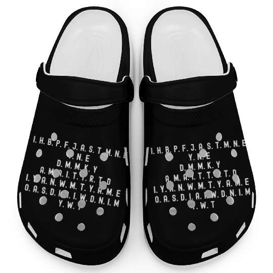 I Have Brought Peace Freedom Justice And Security Clogs