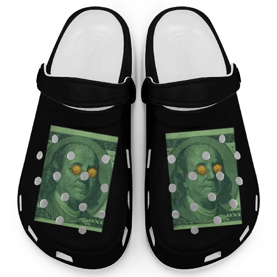 Benjamin Franklin Bitcoin Clogs