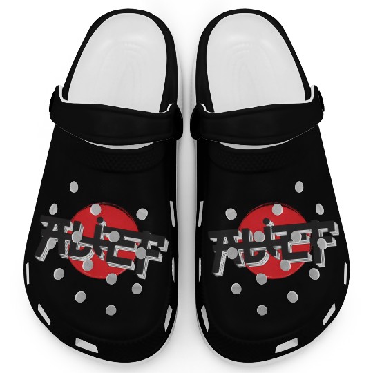 Alief Texas Japanese Hiragana Style W A T Houston Clogs