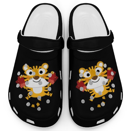 Tiger Love . love fashion Clogs