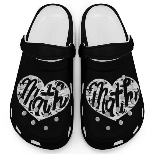 Math Heart Math Teacher He Clogs