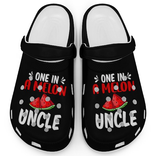 One In A Melon Uncle Watermelon Family Clogs