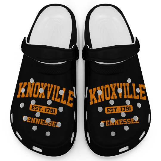 Knoxville Tennessee Tn State Athletic Style Clogs