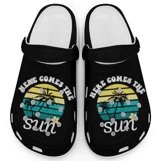 Here comes the sun Summer vacation Clogs