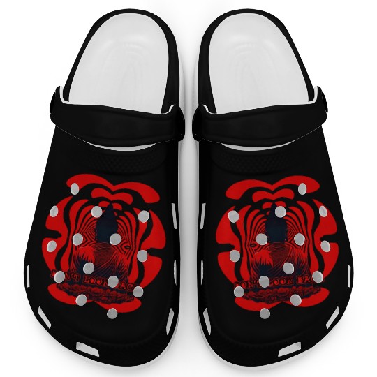 Don't look back buddha Clogs