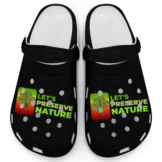 Lets preserve Nature nostalgia Clogs