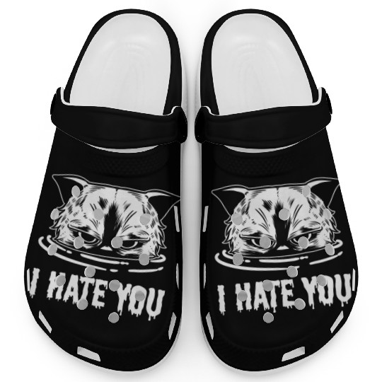 I Hate You Loving Person Gift Clogs