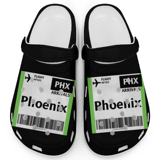 airplane ticket phoenix Clogs