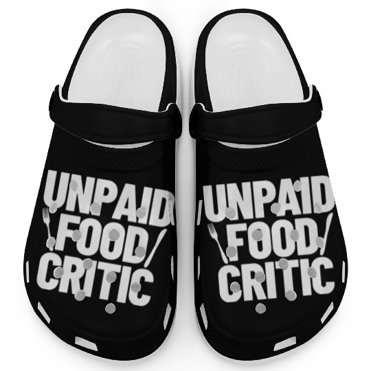 Food Critic Chef Cook retro Clogs