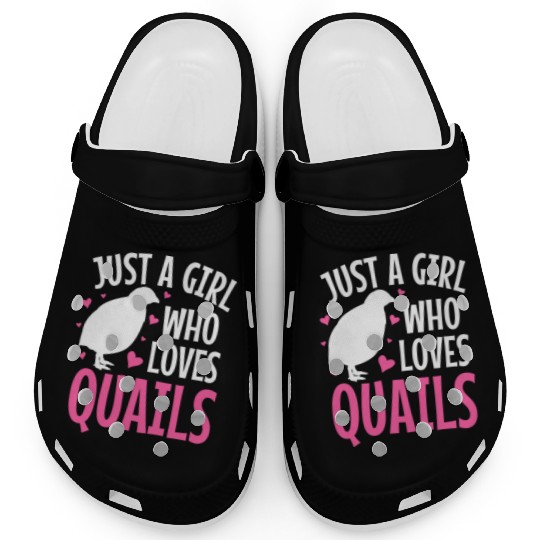 Quails Quail Lover Clogs