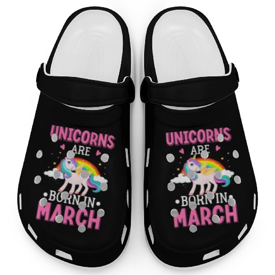 unicorn Clogs design typography vintage 1