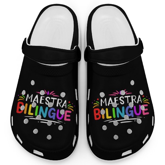 Spanish Teacher quote Clogs