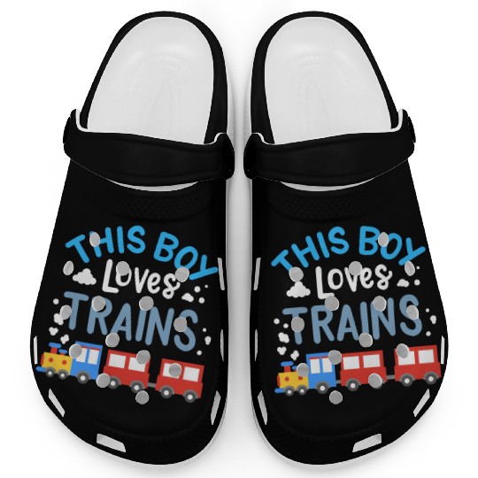 Trains Train Lover Clogs