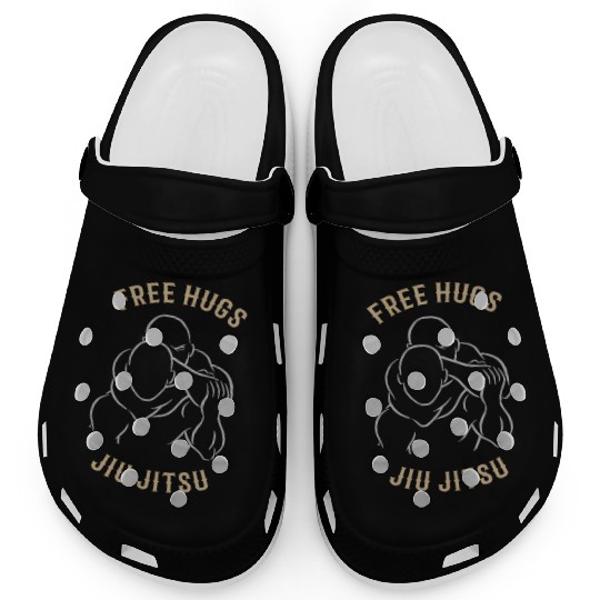 Jiu Jitsu Free Hugs Jujitsu Bjj Mma Clogs