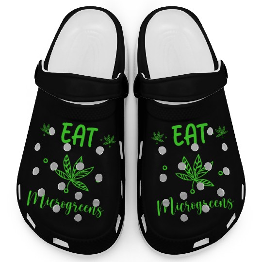 Microgreens Growing Vegan Garden Lovers Clogs