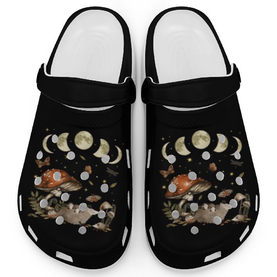 Possum Opossum Lover Owner Cottagecore Goblincore Clogs