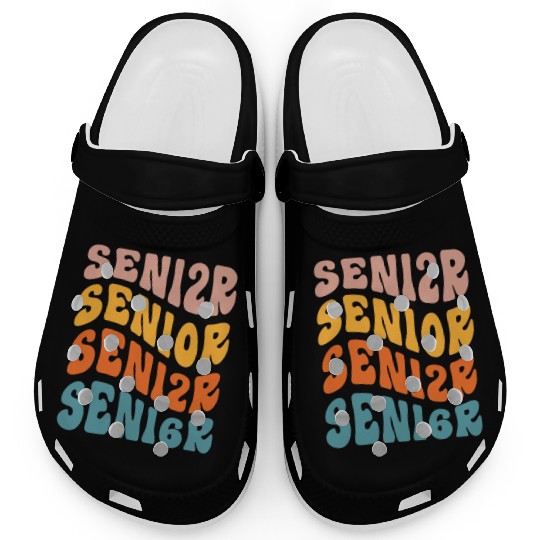 Retro Senior 2026 Graduation Class Of 2026 Back Clogs