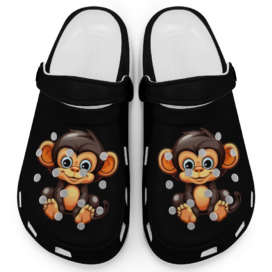 Cute Monkey for Kids for a Kid Clogs