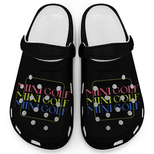 Mini Golf | Miniature Golf | Mini Golfer Clogs