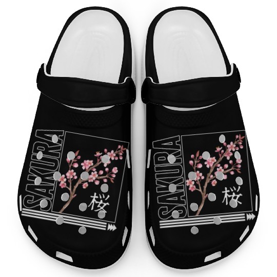 Cherry Blossom Clogs, Sakura Kawaii Pop Culture