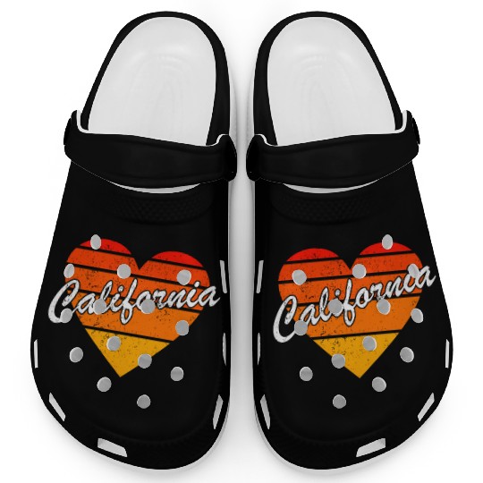 California Family Vacation 70S 80S Clogs