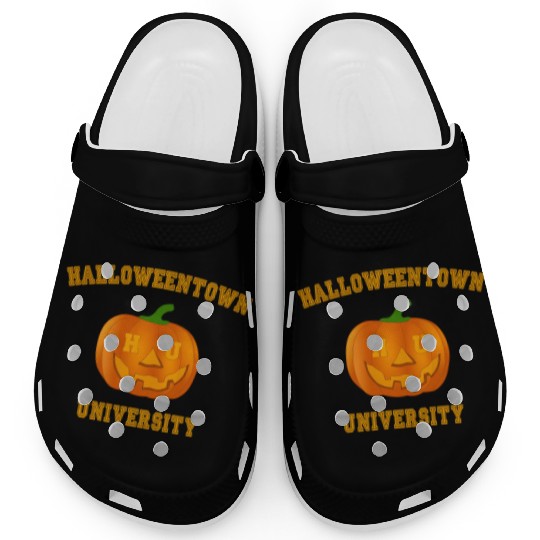 Halloweentown University Pumpkin For Treat Or Tric Clogs