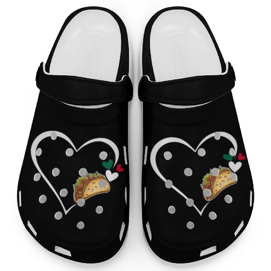 Cinco De Mayo Taco Mexican Food Lover Clogs