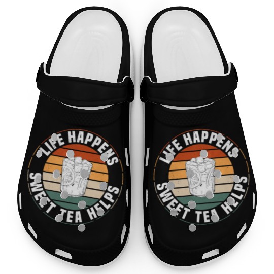 Great Sweet Tea Saying Clogs