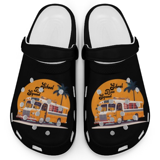 The Nature School bus Clogs design