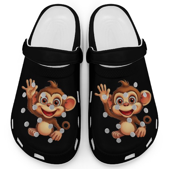 Cute Monkey for Kids for a Kid Clogs