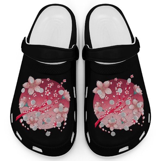 Japanese culture sakura gift cherry blossoms Clogs