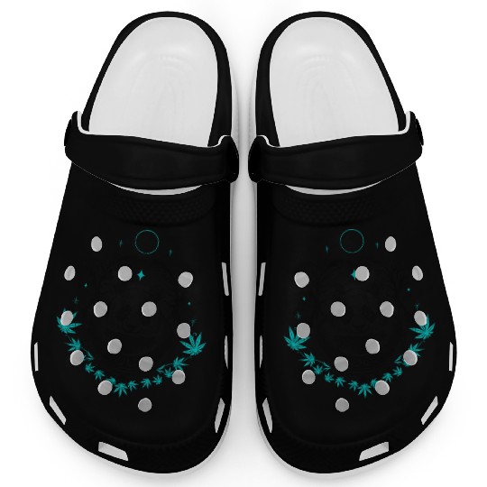 Panda tattoo with bamboo Clogs