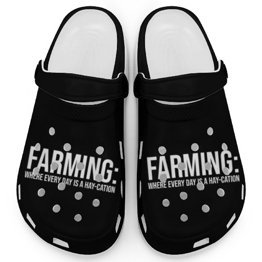 Farm, Farmer, Farmer Gift, Farming, Funny Clogs