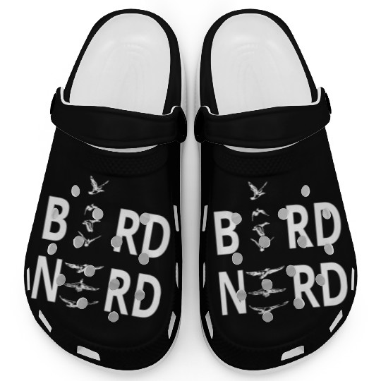 Bird Nerd For Birders Clogs