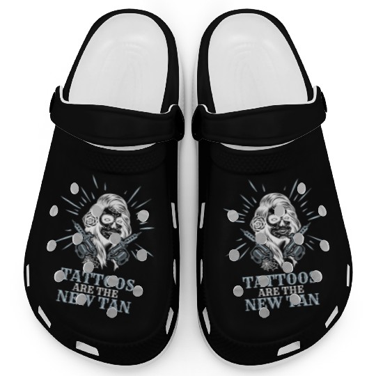 Tattoos Are The New Tan Tattoo Tattooed Clogs