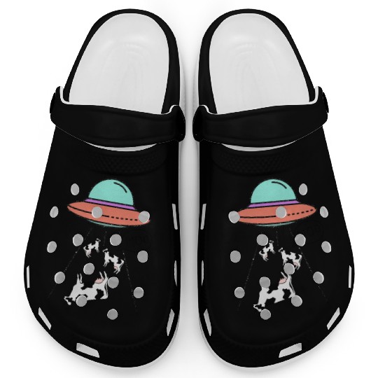 MOO the Truth Is Out There Area 51 Alien Ufo Clogs