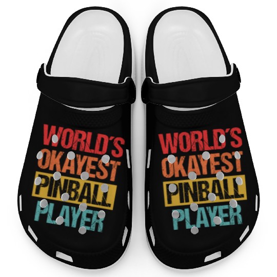 World's Okayest Pinball Player Clogs